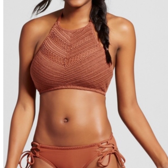 xhilaration crochet bikini